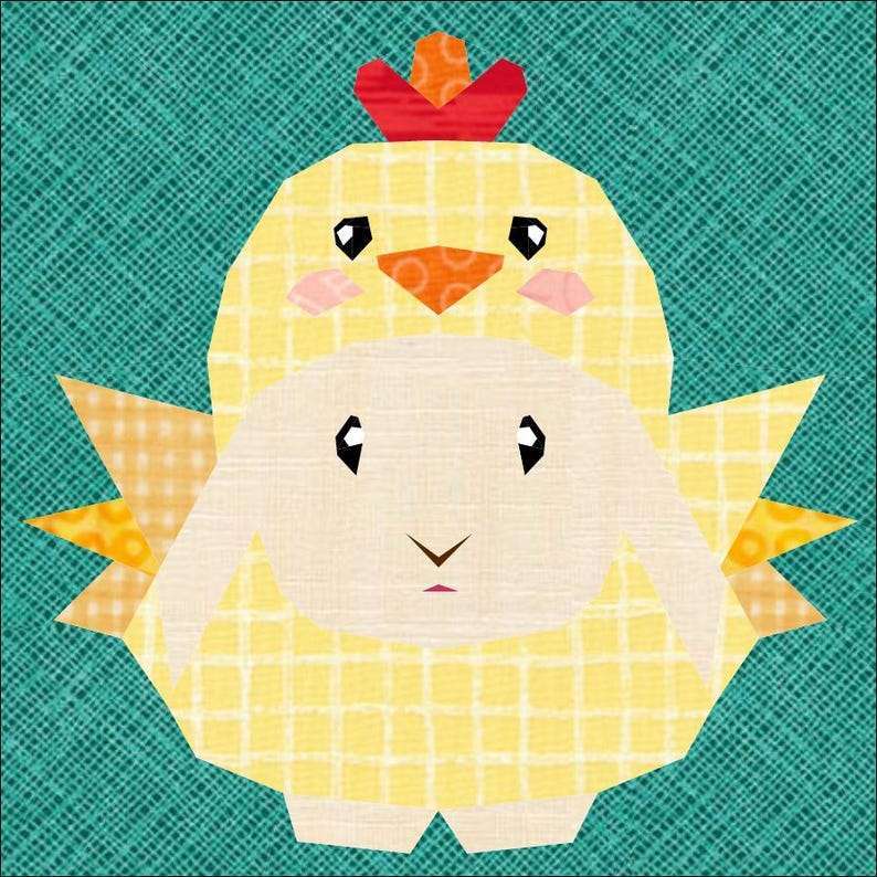 festive christmas moo deng foundation paper piecing pattern