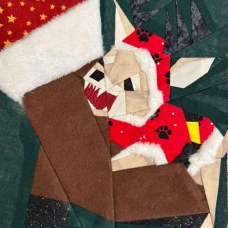 Santas little biter funny chihuahua biting Santa fpp