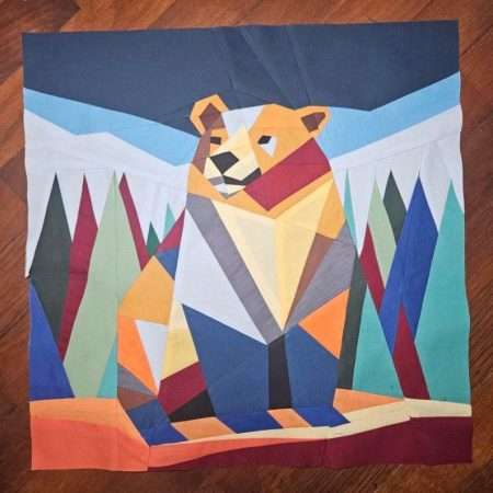 bear with me: bear foundation paper piecing pattern fpp in five sizes