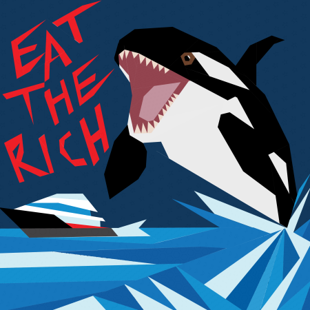 eat the rich: orca killer whale attacks foundation paper piecing pattern