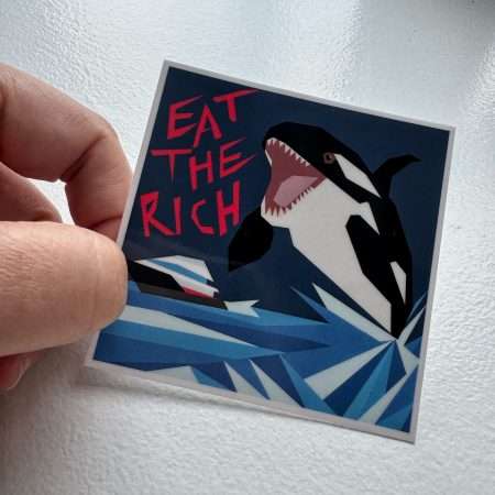 Eat The Rich Sticker