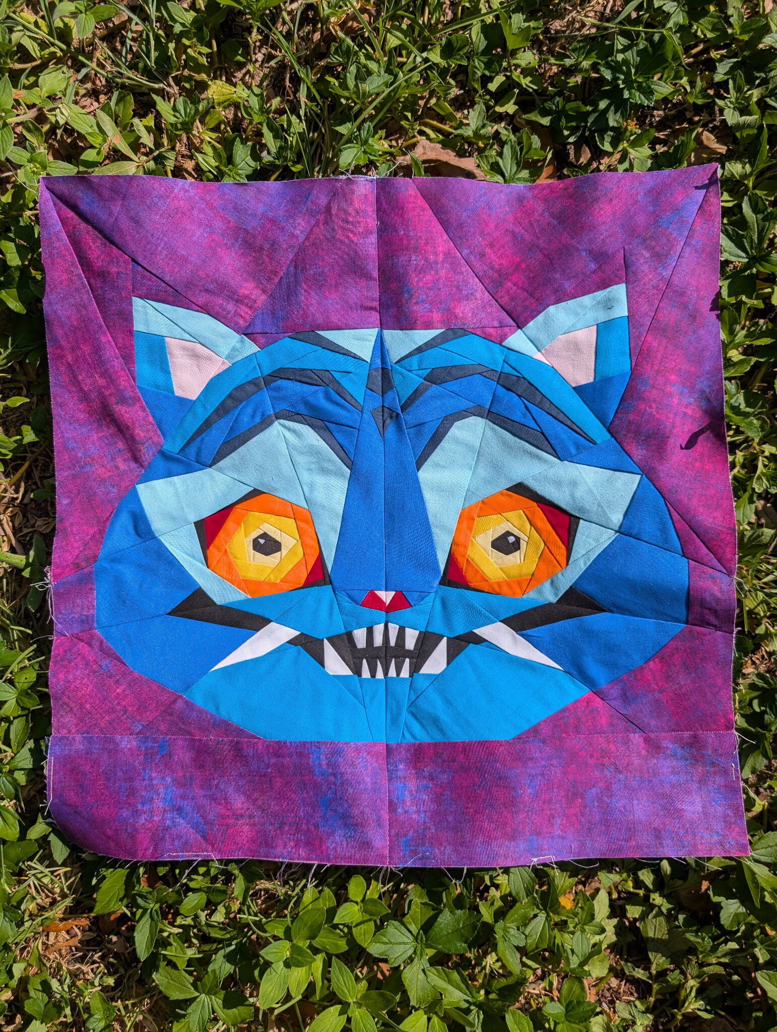 Derpy Tiger FREE Foundation Paper Piecing FPP Pattern K-Pop Demon ...