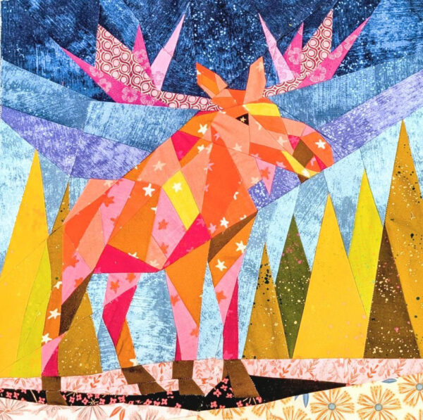 Amoose Me: Moose Foundation Paper Piecing Pattern FPP
