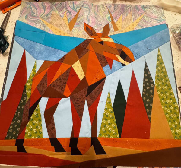 Amoose Me: Moose Foundation Paper Piecing Pattern FPP