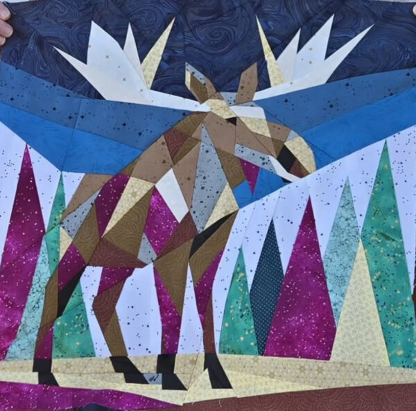 Amoose Me: Moose Foundation Paper Piecing Pattern FPP